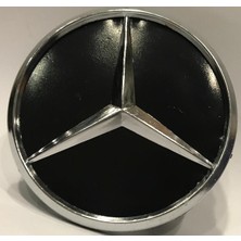 Yyo Mercedes-Benz Jant Göbeği Arması Siyah 70-75Mm