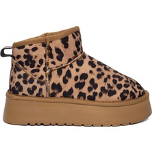 Miss Park Moda PM576 K02-2 Kadın Düz Bot Taba