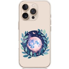 Zeyno Apple iPhone 13 Pro Max Uyumlu Dolunay Desenli Silikon Kılıf