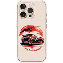 Zeyno Apple iPhone 11 Pro Max Uyumlu Spor Araba Desenli Silikon Kılıf