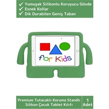 Wintoup Premium Apple Samsung Uyumlu 8.7 Inch Silikon Yumuşak Tutacaklı Tam Koruma Çocuk Tablet Kılıfı