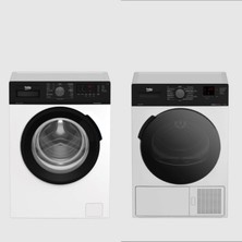 Beko cm 11141 Çamaşır Makinası + Beko Km 1100 Kurutma Makinası (11 kg Çamaşır+11 kg Kurutma Makinası)