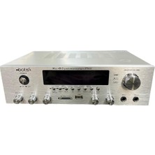 Bots BT-602 80 Watt 2 Bölge 220V Silver Stereo Amfi Sd ve USB Girişli Ac 220V 20HZ-20KHZ