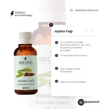 Adolis Oil Aromatherapy Jojoba Yağı Soğuk Sıkım 30  Ml[jojoba Oil]