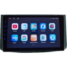 Victor Chevrolet Aveo 2006-2011 Yıl Android Sürüm 13 Kablosuz Carplay Navigasyon Multimedya 9 Inch Kapasitif Dokunmatik Ekran Navigasyon Cihazı 1G Ram + 16GB Hafıza Çerçeve ve arka görüş kamerası ile