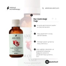 Adolis Oil Aromatherapy Nar Çekirdeği Yağı 30 ml Soğuk Sıkım[pomrgrenate Seed Oil]