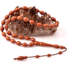 Arpa Kesim Gül Ağacı Tesbih - 8*12 mm