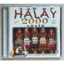 Süper Halay 2000 – 19 Süper Halay Sözlü CD (Orjnal Dönem Baskı CD)