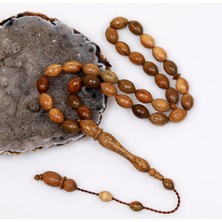 Arpa Kesim Pelesenk Ağacı Tesbih - 8*11 mm