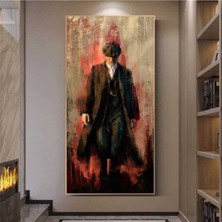 Limitless Design Dekoratif Peaky Blinders Hd Baskı Kanvas Tablo