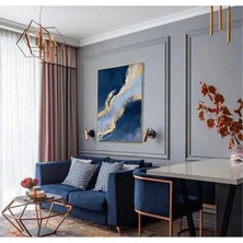 Limitless Design Yağlı Boyu Görünümlü Soyut Tablo