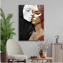 Limitless Design Abstract Woman Art Hd Baskı Kanvas Tablo - Voov2483