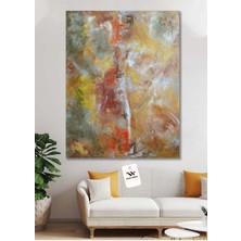 Limitless Design Sürreal Gold Hd Baskı Kanvas Tablo