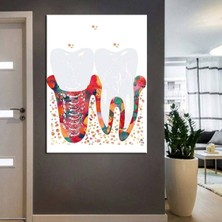 Limitless Design Ağız Ve Diş Sağlığı Polikliniği Tabloları Dekoratif Diş, Dekoratif Dişçi, Dişçi Dekorasyonu Dsc-44