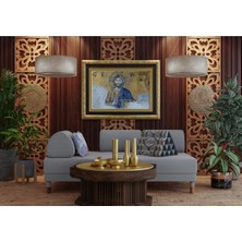 Limitless Design Mozaik Çizim Dekoratif Hd Baskı Kanvas Tablo