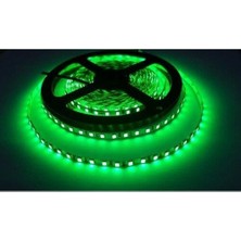 Şerit LED Iç Mekan Yeşil Tek Çip 60LEDLI 12V