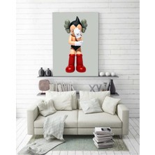 Limitless Design Kaws Astroboy Hd Baskı Kanvas Tablo