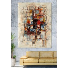 Limitless Design 90x130 Renkler Sürreal Sanatsal Hd Baskı Kanvas Tablo