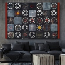 Limitless Design Soyut Geometrik Desenler Hd Baskı Kanvas Tablo