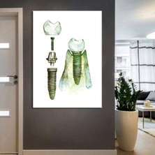 Limitless Design Ağız Ve Diş Sağlığı Polikliniği Tabloları Dekoratif Diş, Dekoratif Dişçi, Dişçi Dekorasyonu