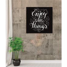 Limitless Design Dekoratif Enjot The Little Things Duvar Hd Baskı Kanvas Tablo