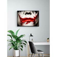 Limitless Design Joker Dekoratif Hd Baskı Kanvas Tablo
