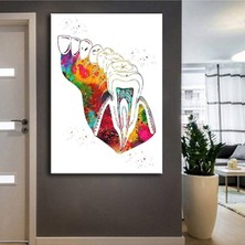 Limitless Design Ağız Ve Diş Sağlığı Polikliniği Tabloları Dekoratif Diş, Dekoratif Dişçi, Dişçi Dekorasyonu