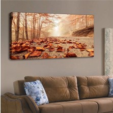 Limitless Design Sonbahar Doğa Manzarası- Tek Parça Hd Baskı Kanvas Tablo