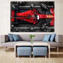 Limitless Design Dekoratif F1 Formula Hd Baskı Kanvas Tablo