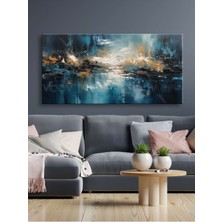 Limitless Design Soyut Dekoratif Hd Baskı Kanvas Tablo - Voov2474