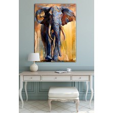 Limitless Design Fil ( Hayvanlar Alemi ) Dekoratif Sanatsal Hd Baskı Kanvas Tablo