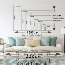 Limitless Design Özel Tasarım Turuncu Kontrast Salkım Ağaç Hd Kalite Hd Baskı Kanvas Tablo