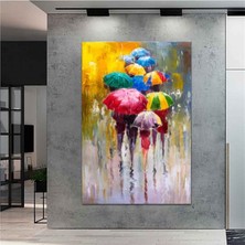 Limitless Design Soyut Yağlı Boya Hd Baskı Kanvas Tablo