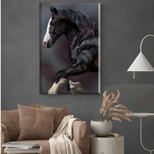 Limitless Design |Şık At Tablosu 52 |Çerçevesiz Hd Baskı Kanvas Tablo