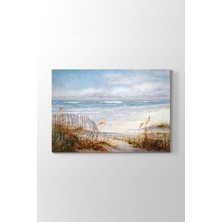 Limitless Design Gelincikli Sahil Tablosu