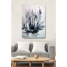 Limitless Design Yelkenliler Dekoratif Kanvas Duvar Tablosu Ev Ofis