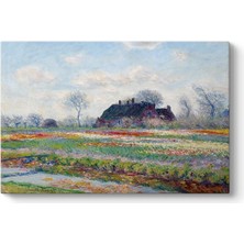 Limitless Design Claude Monet - Lale Tarlaları Tablosu
