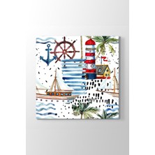 Limitless Design Denizci Temalı Çocuk Odası Tablosu