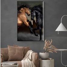 Limitless Design |Şık At Tablosu 41 |Çerçevesiz Hd Baskı Kanvas Tablo