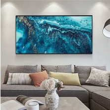 Limitless Design Soyut Sanat Dekoratif Duvar Boy Ahşap Hd Baskı Kanvas Tablo