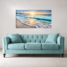 Limitless Design 120x60 Deniz Kıyısı Manzaralı Tablo