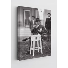 Limitless Design Atatürk Hd Baskı Kanvas Tablo Dekoratif Atatürk Portre Tablo 254