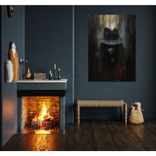 Limitless Design Gotik Adam Rönesans Karanlık Hd Baskı Kanvas Tablo