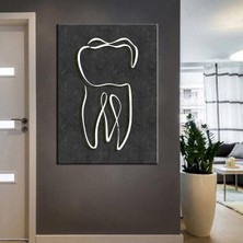 Limitless Design Ağız Ve Diş Sağlığı Polikliniği Tabloları Dekoratif Diş, Dekoratif Dişçi, Dişçi Dekorasyonu Dsc-170c