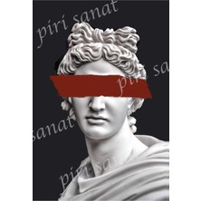 Limitless Design Michelagelo Modern Görünümlü Hd Baskı Kanvas Tablo