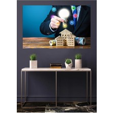 Limitless Design Hd Kalite Emlak - Mimarlık - Inşaat Ofisleri Hd Baskı Kanvas Tablo