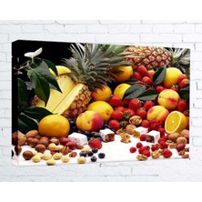 Limitless Design Hd Baskı Kanvas Tablo - Meyve Resimleri - MY13