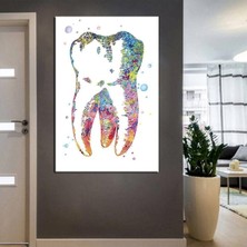 Limitless Design Ağız Ve Diş Sağlığı Polikliniği Tabloları Dekoratif Diş, Dekoratif Dişçi, Dişçi Dekorasyonu