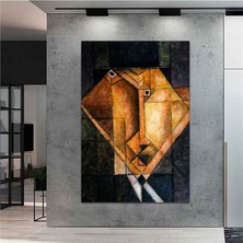 Limitless Design Extra Dev Boyut Dekoratif Kübik Tasarım Hd Baskı Kanvas Tablo