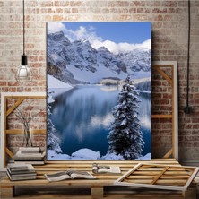 Limitless Design Kış Manzaralı Hd Baskı Kanvas Tablo Mn2